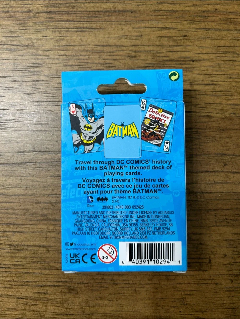 🆕 Batman Playing Cards - DC Comics
